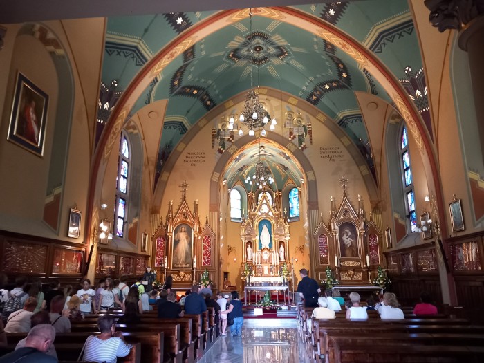 Sanctuario de Divina Misericordia en Cracovia, Capilla de Santa Faustina